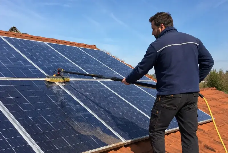 Nettoyage et entretien de panneaux solaires à Réminiac